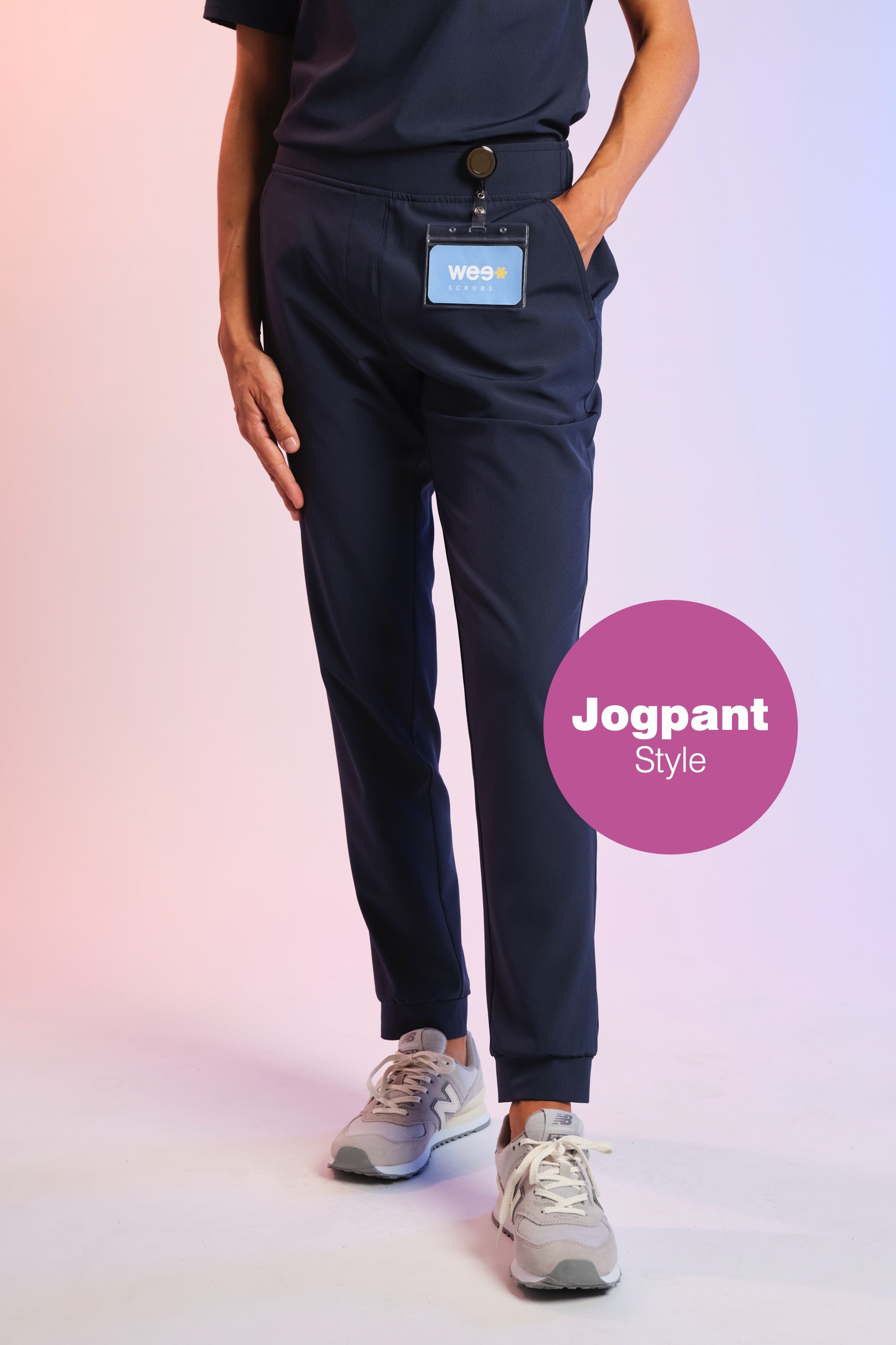 Active Scrub Pants "Tessa" – Blue