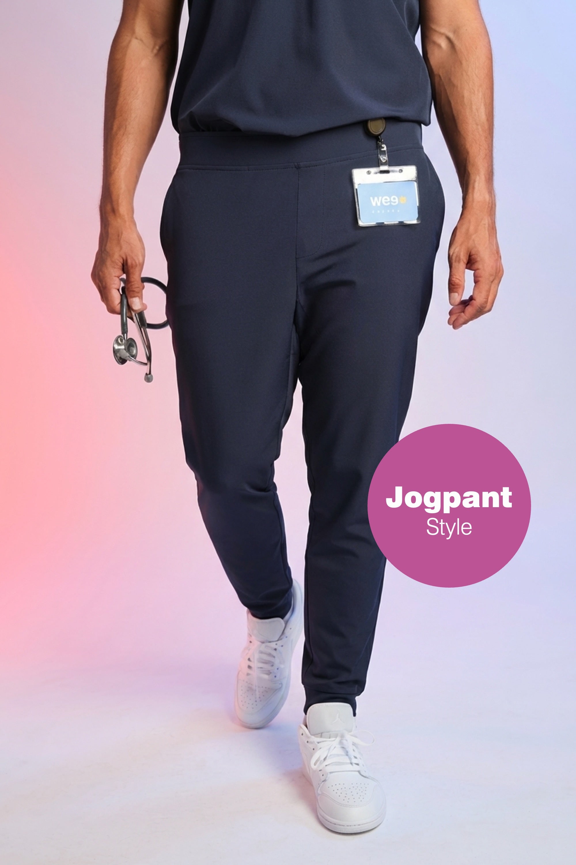 Active Scrub Pants "Louis" – Blue