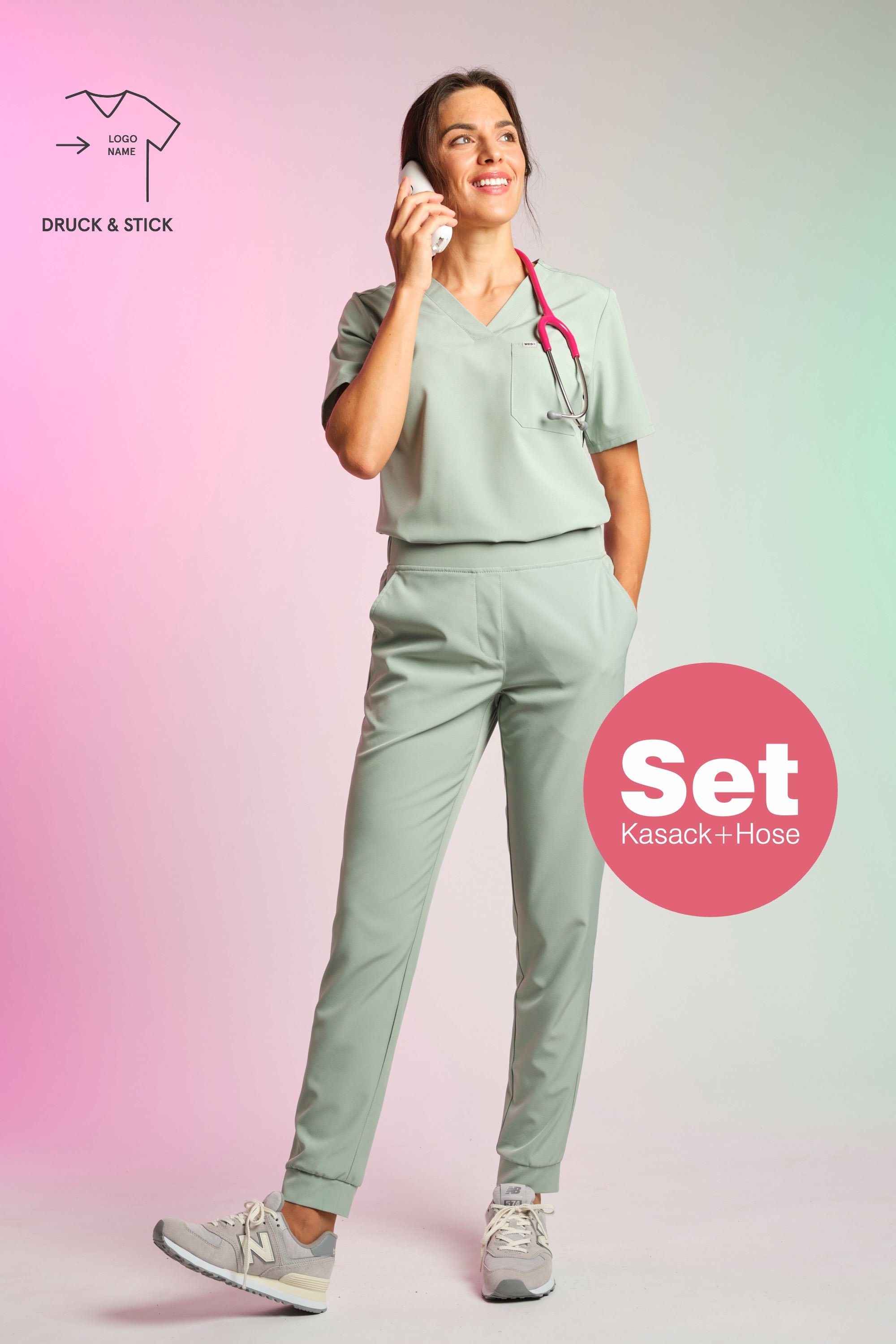 Daily Set – Active Kasack "Serena" & Hose "Tessa"