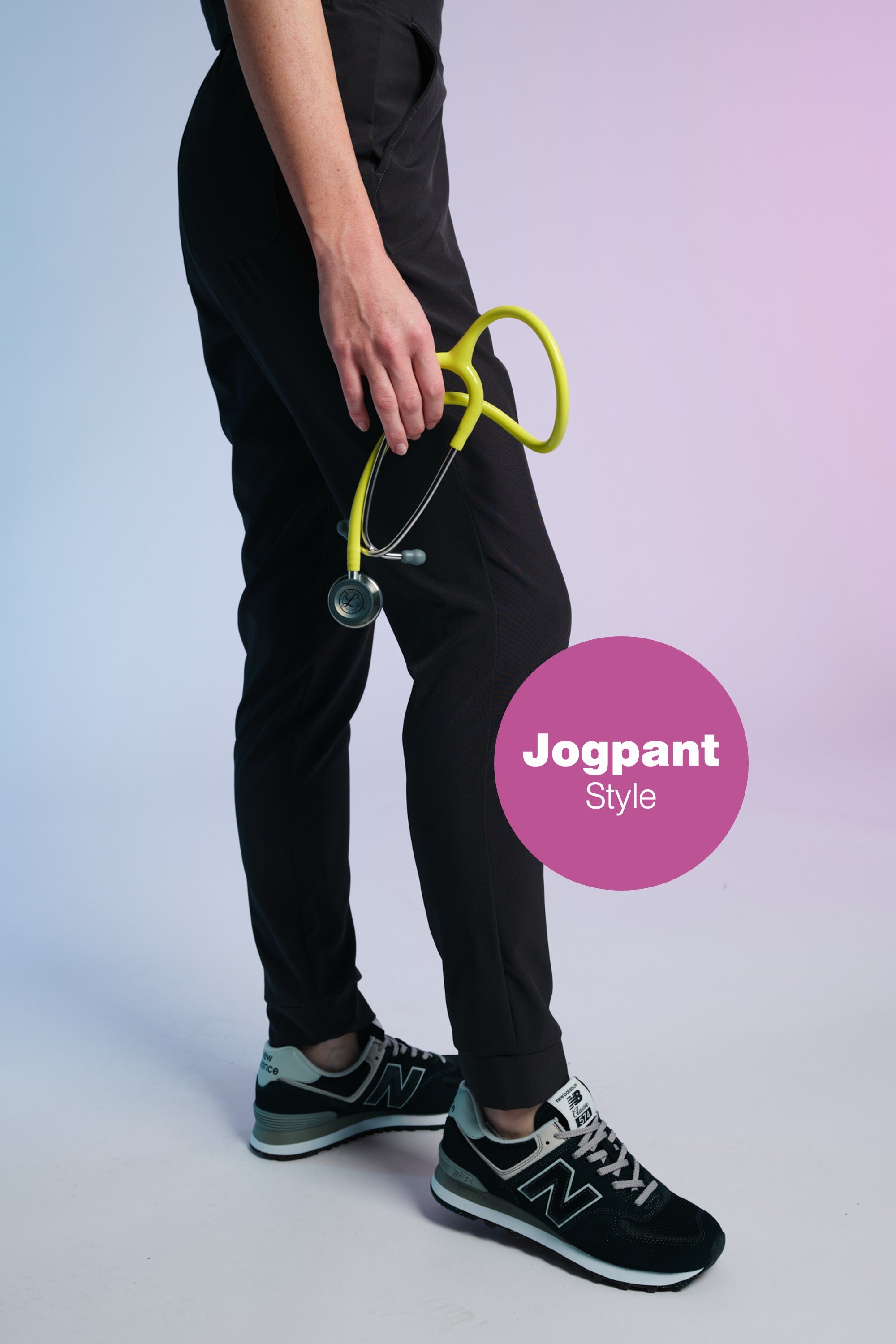 Active Scrub Pants "Tessa" – Black