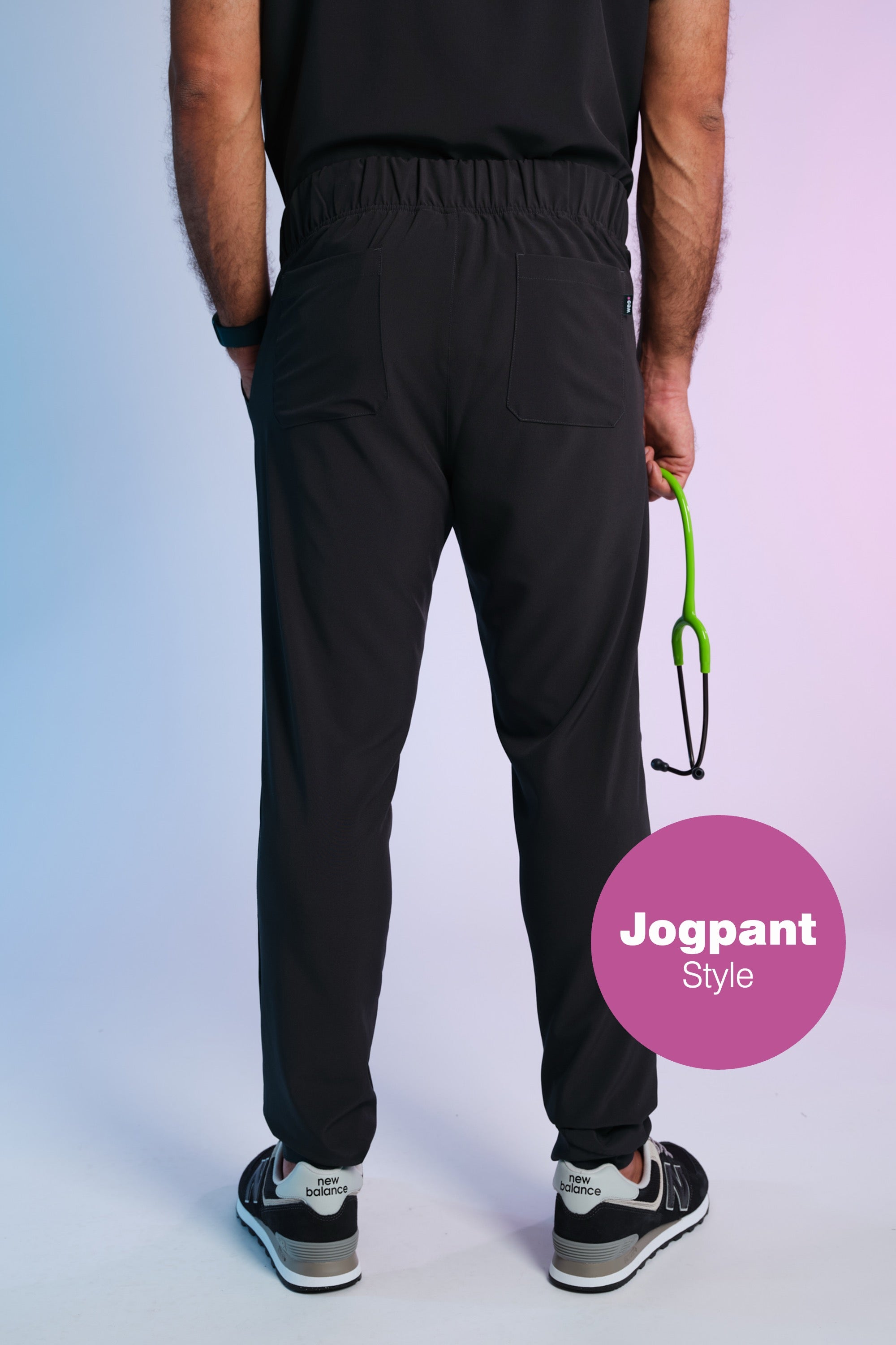 Active Scrub Pants "Louis" – Black