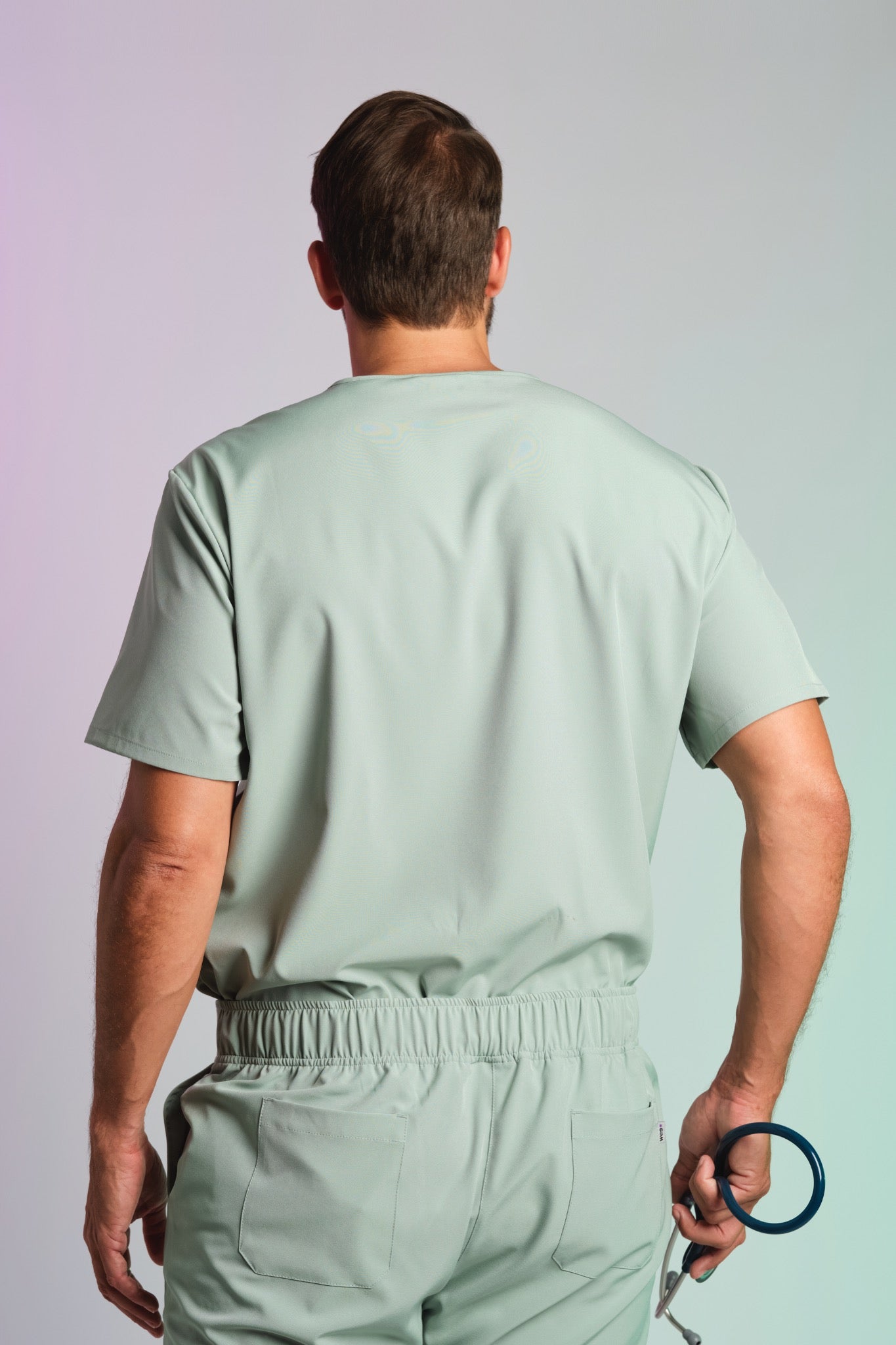 Active Scrub Top "Pete" – Green