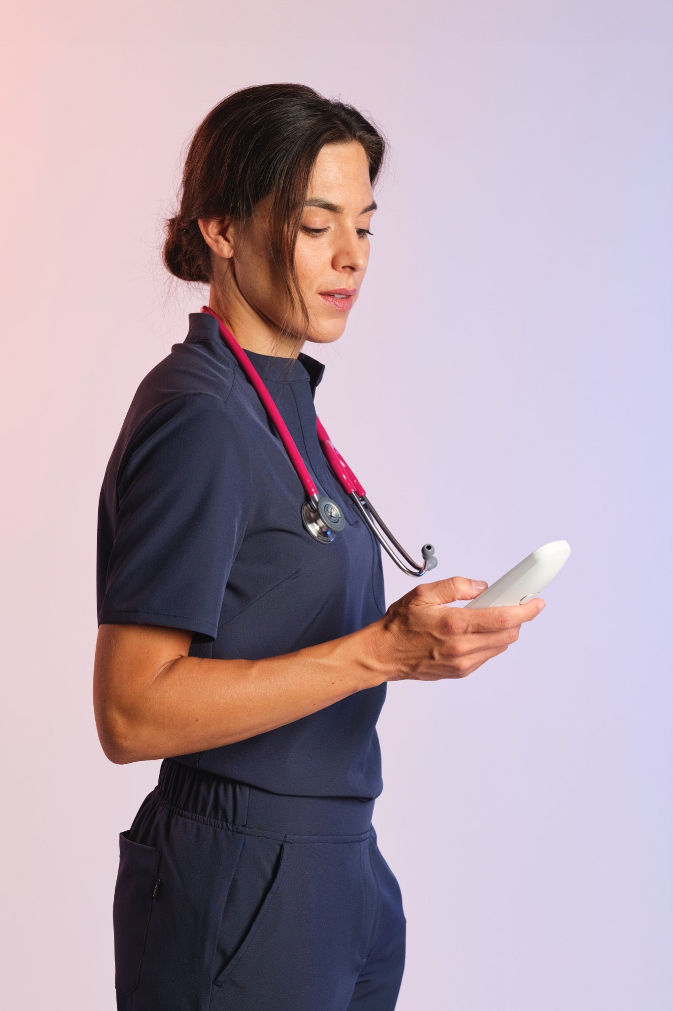 Active Scrub Top "Jackie" – Blue