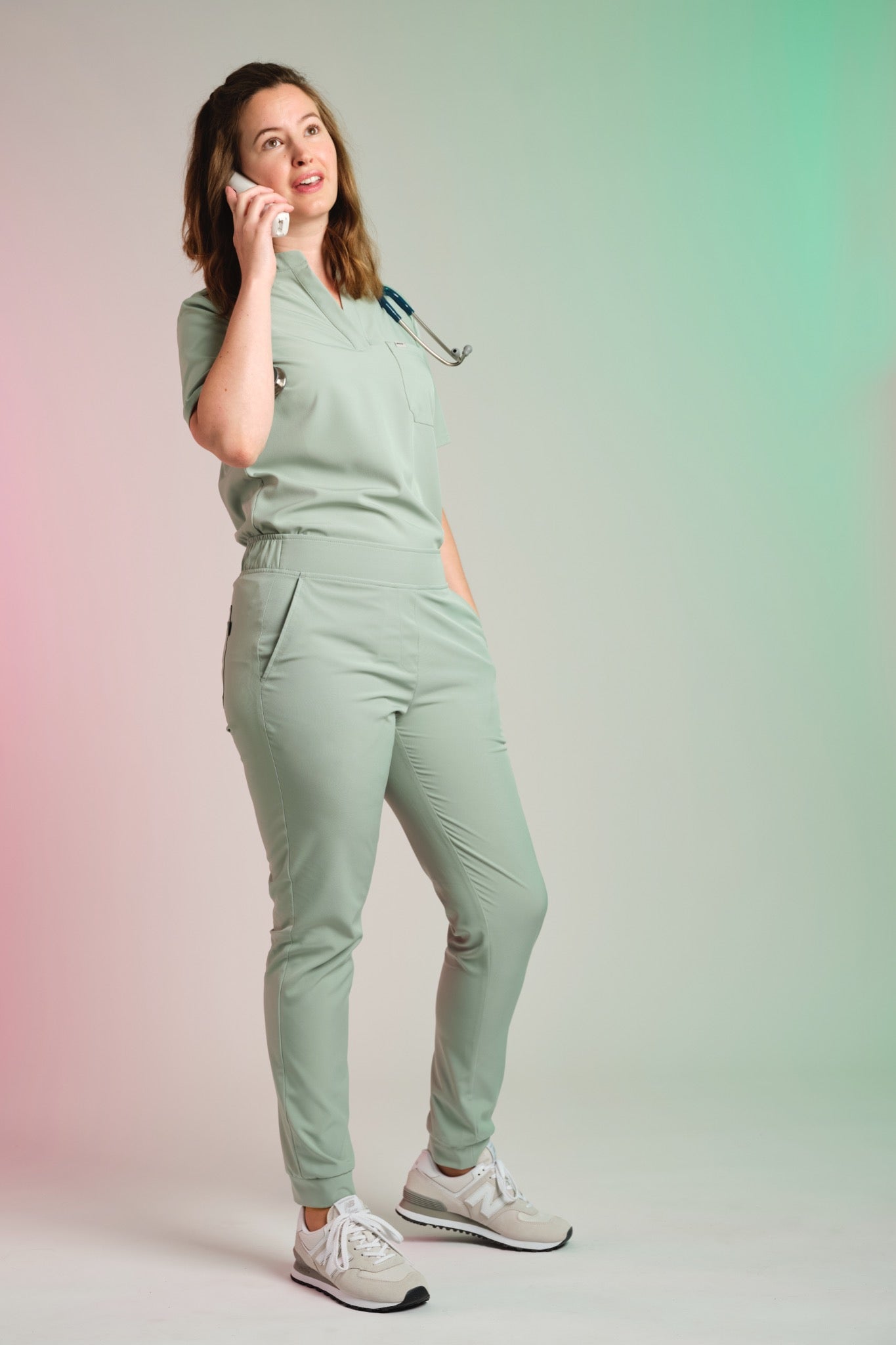 Active Scrub Pants "Tessa" – Green