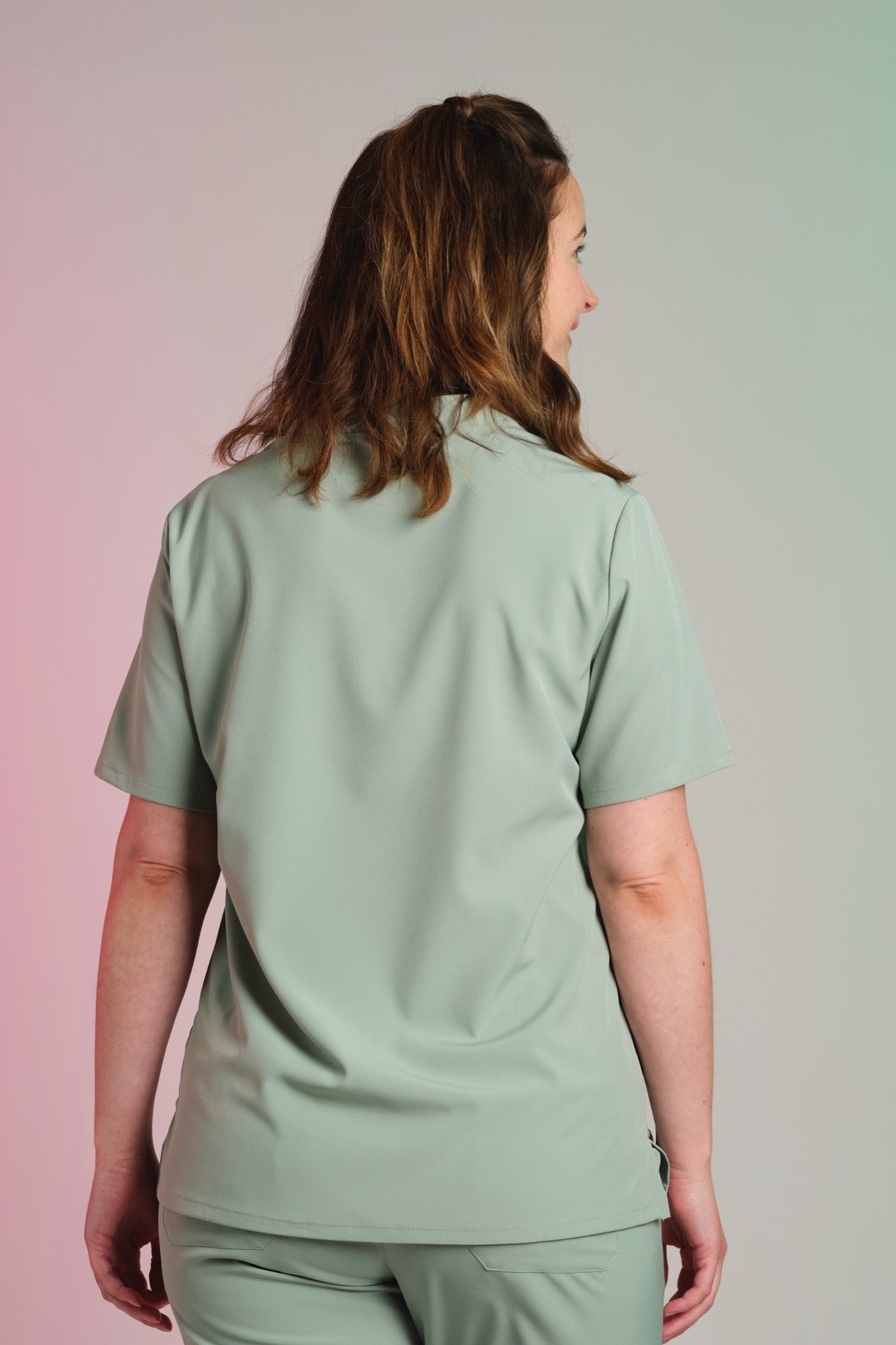 Active Scrub Top "Jackie" – Green