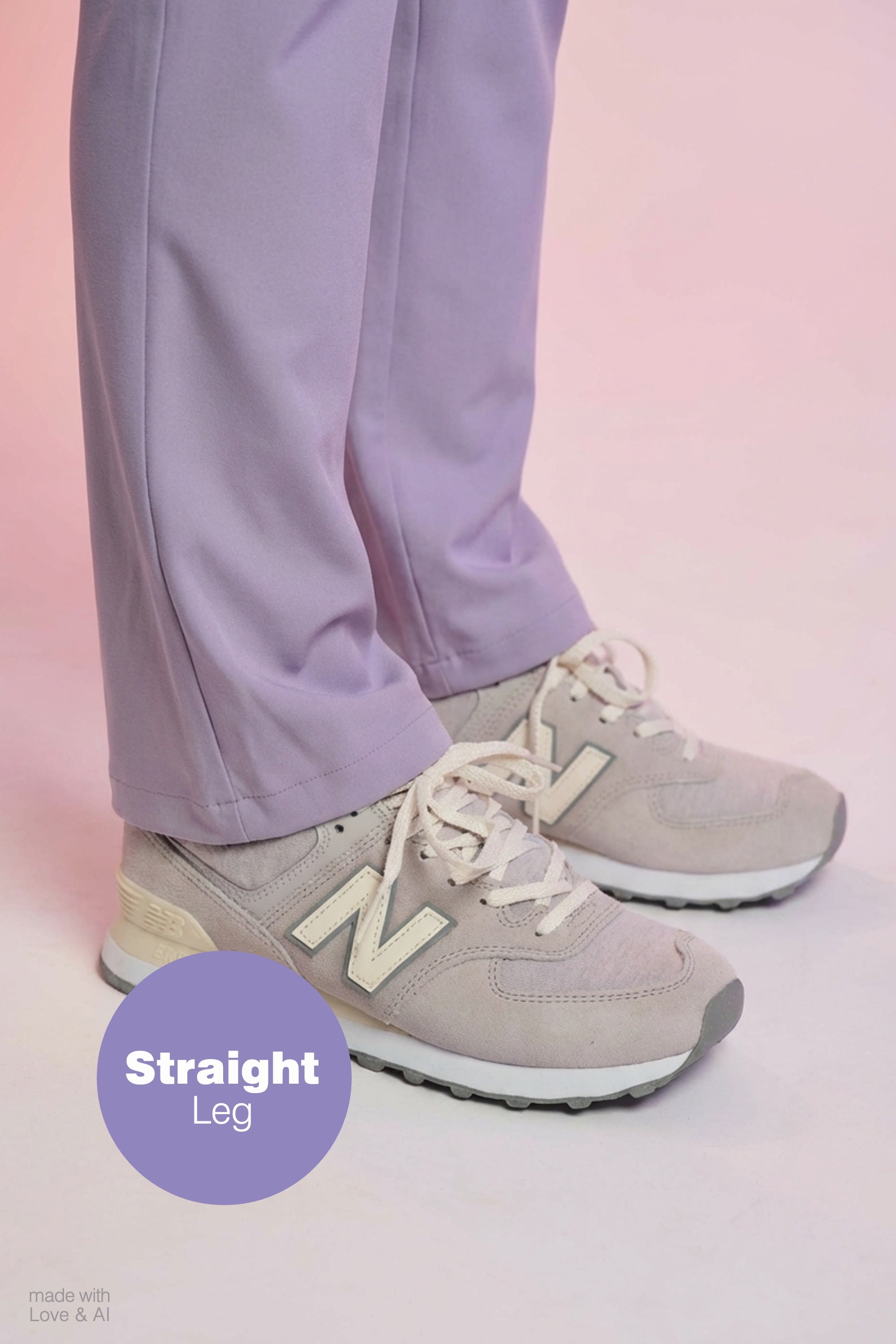 Active Scrub Pants "Tessa" – Violet
