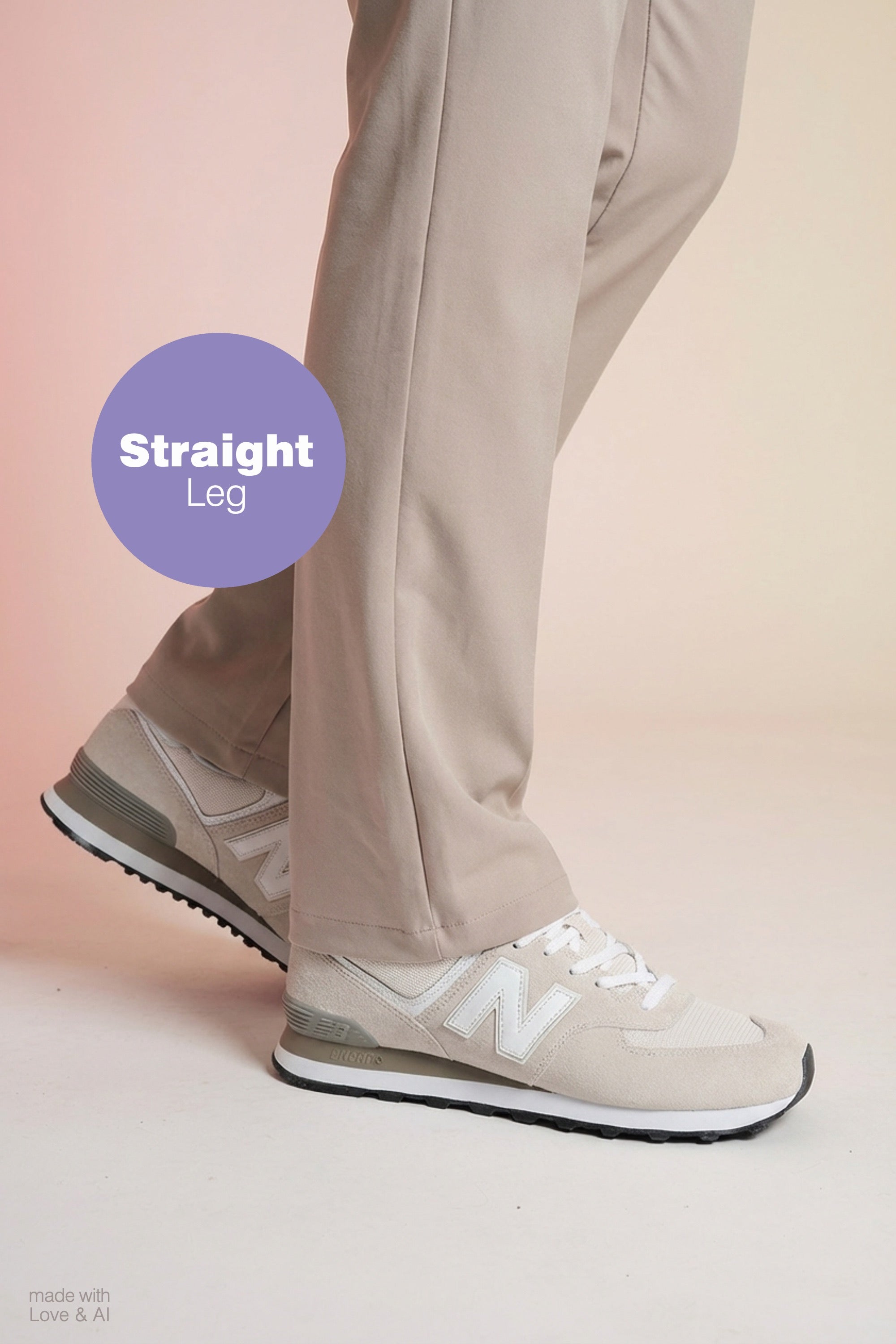 Active Scrub Pants "Louis" – Beige