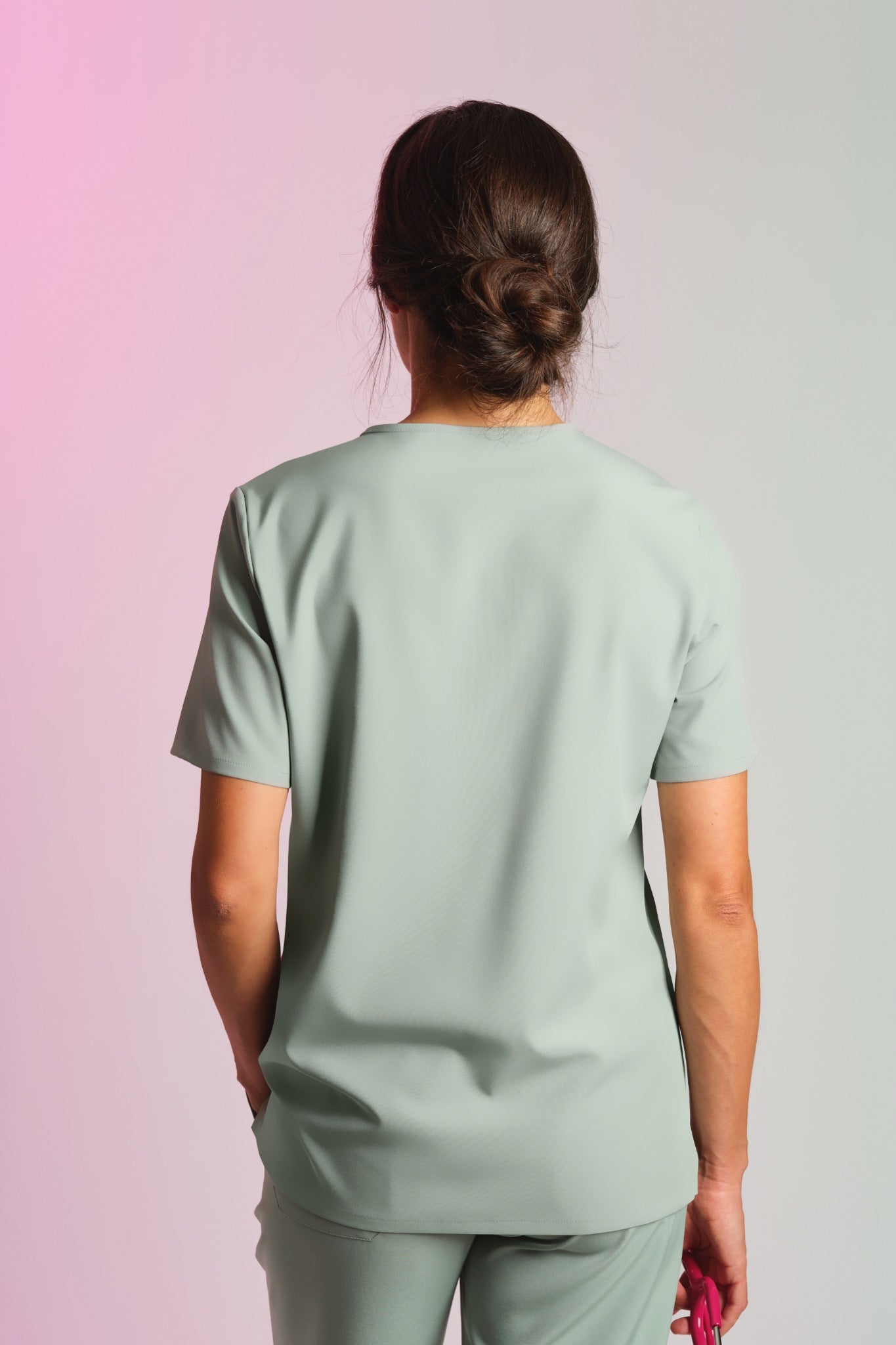 Active Scrub Top "Serena" – Green