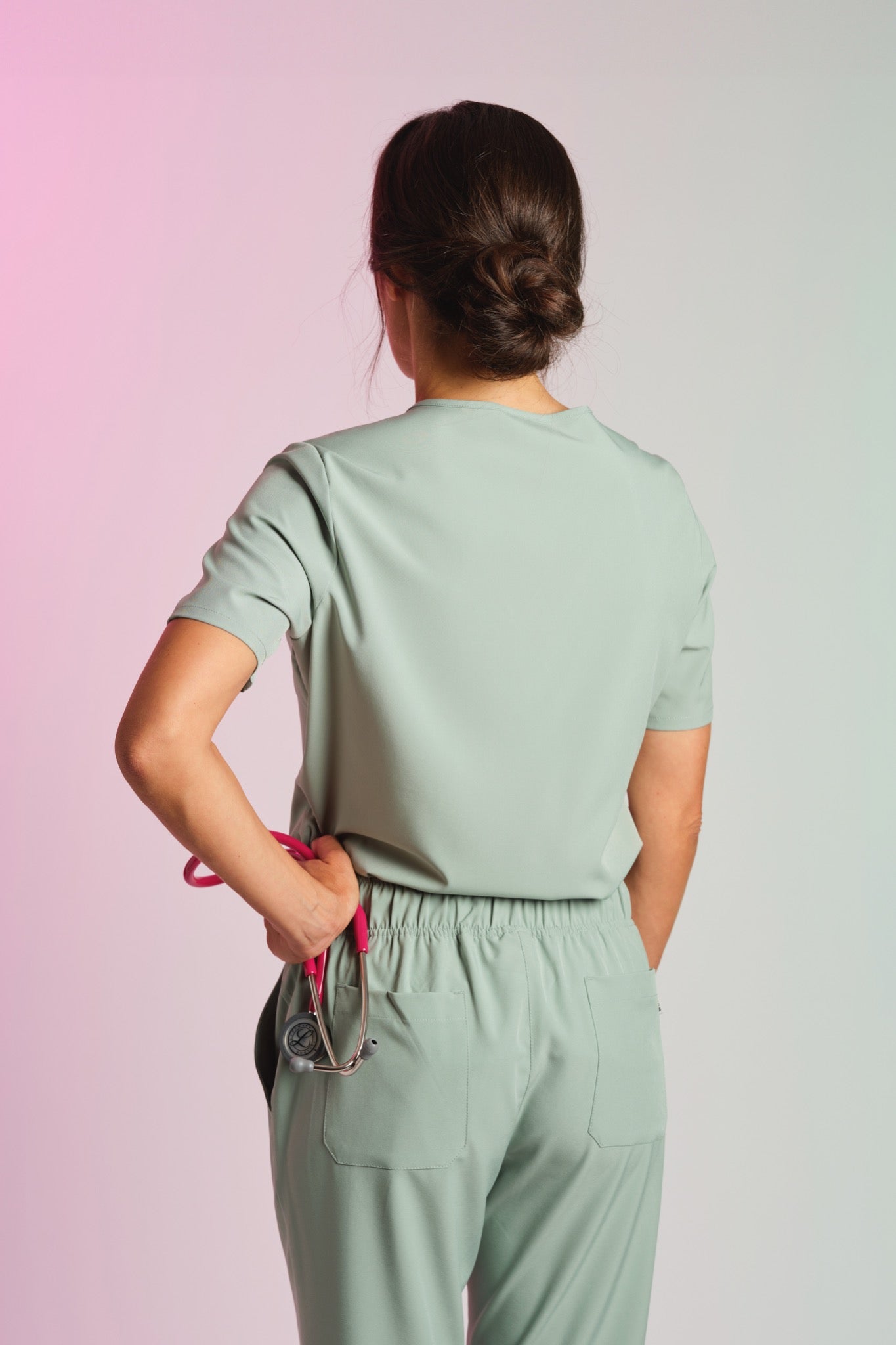 Active Scrub Top "Serena" – Green