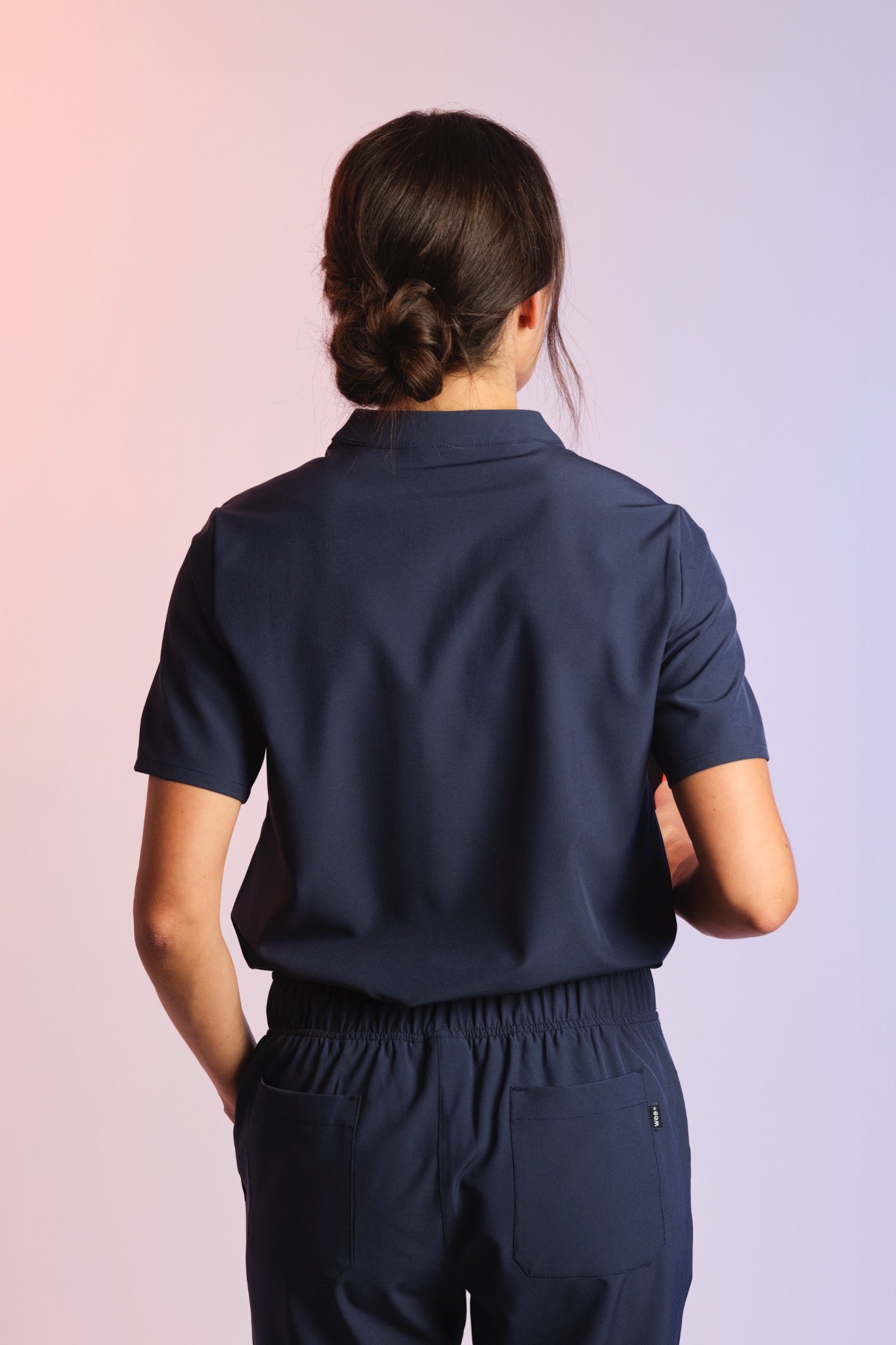 Active Scrub Top "Jackie" – Blue