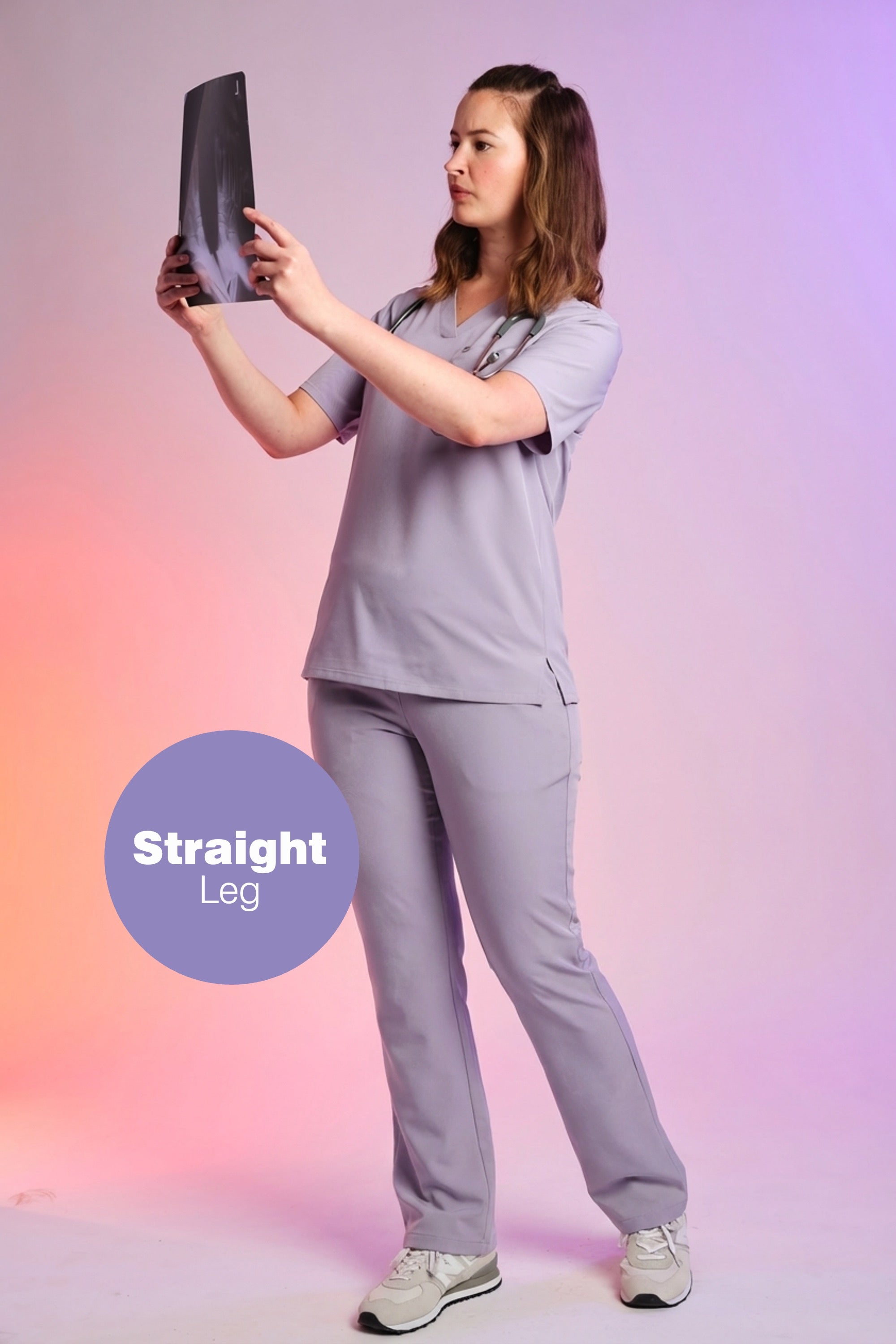 Active Scrub Pants "Tessa" – Violet