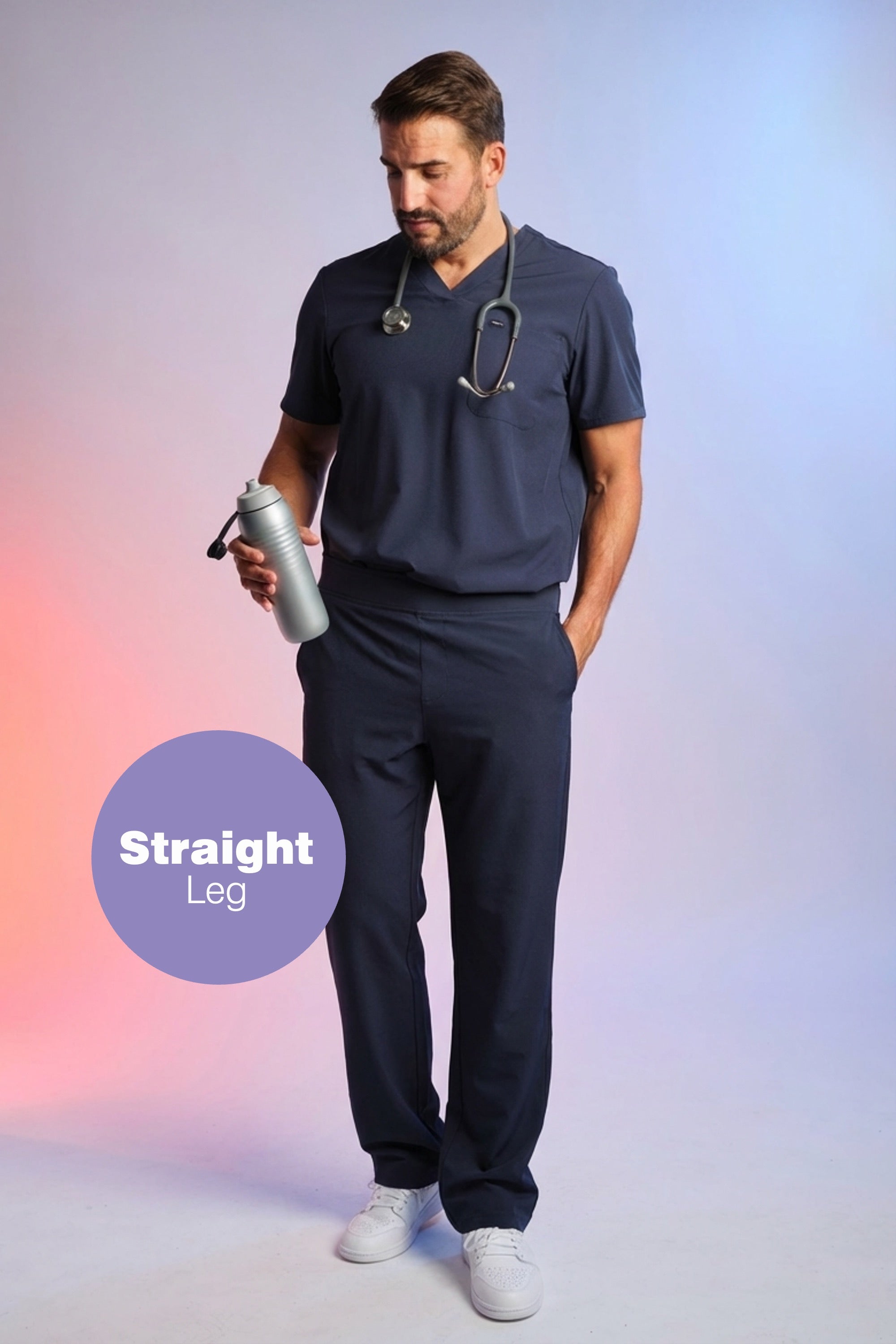 Active Scrub Pants "Louis" – Blue