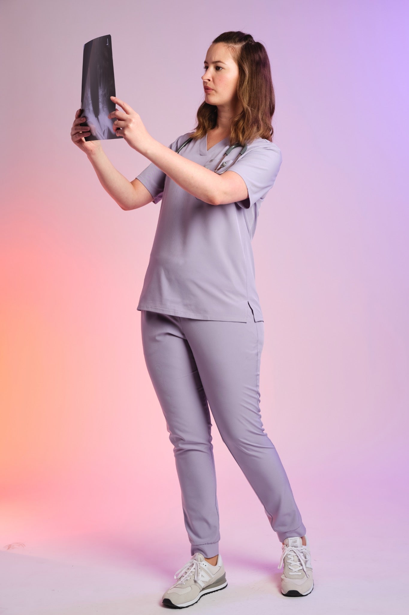 Active Scrub Pants "Tessa" – Violet