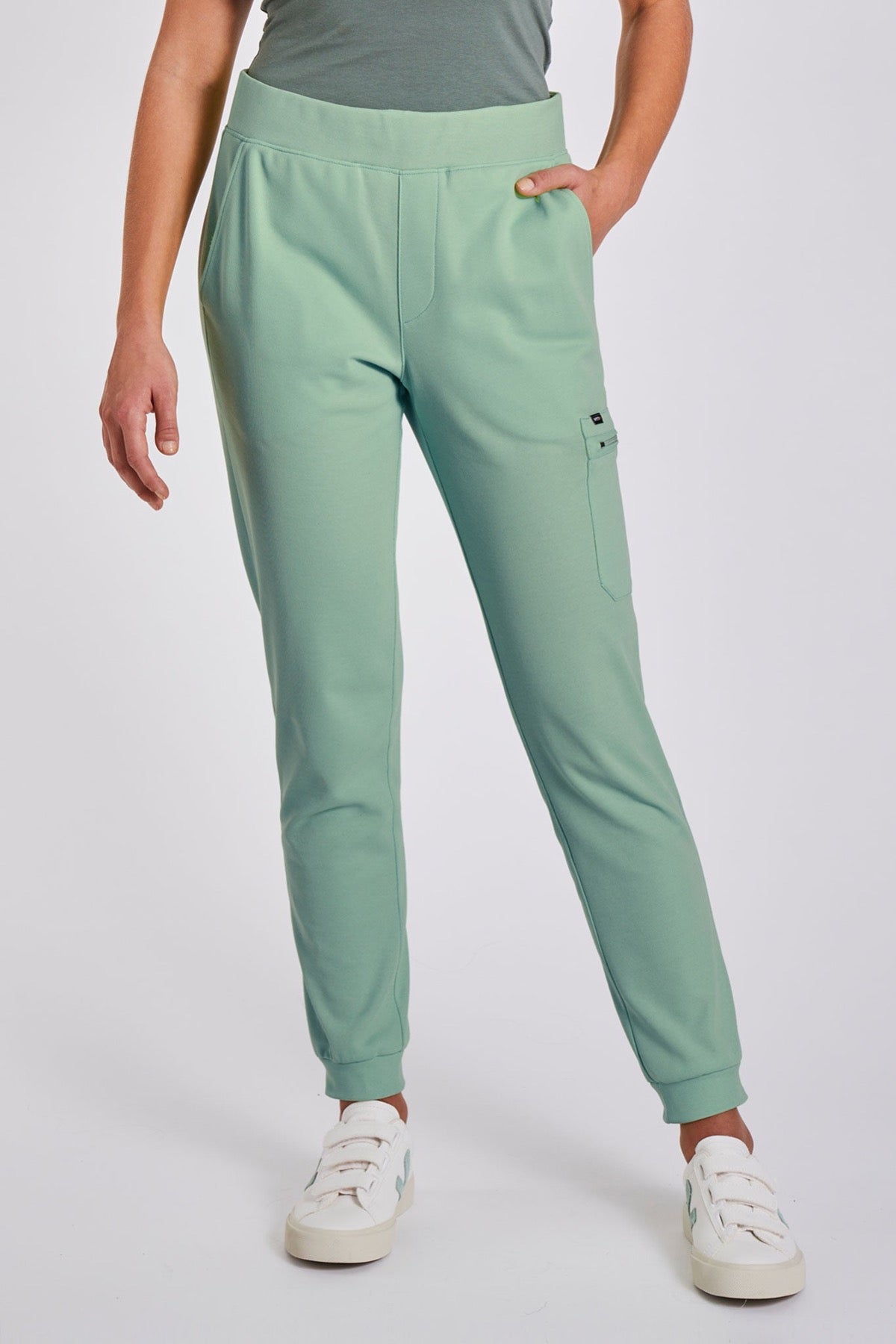 Stretch Scrub Pants "Zaha" – Green