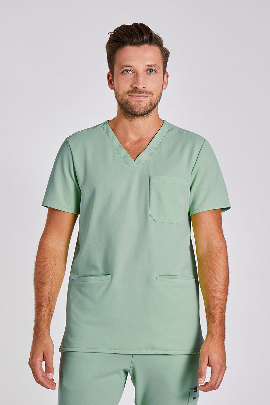 Comfort Scrub Top "Yves" – Green