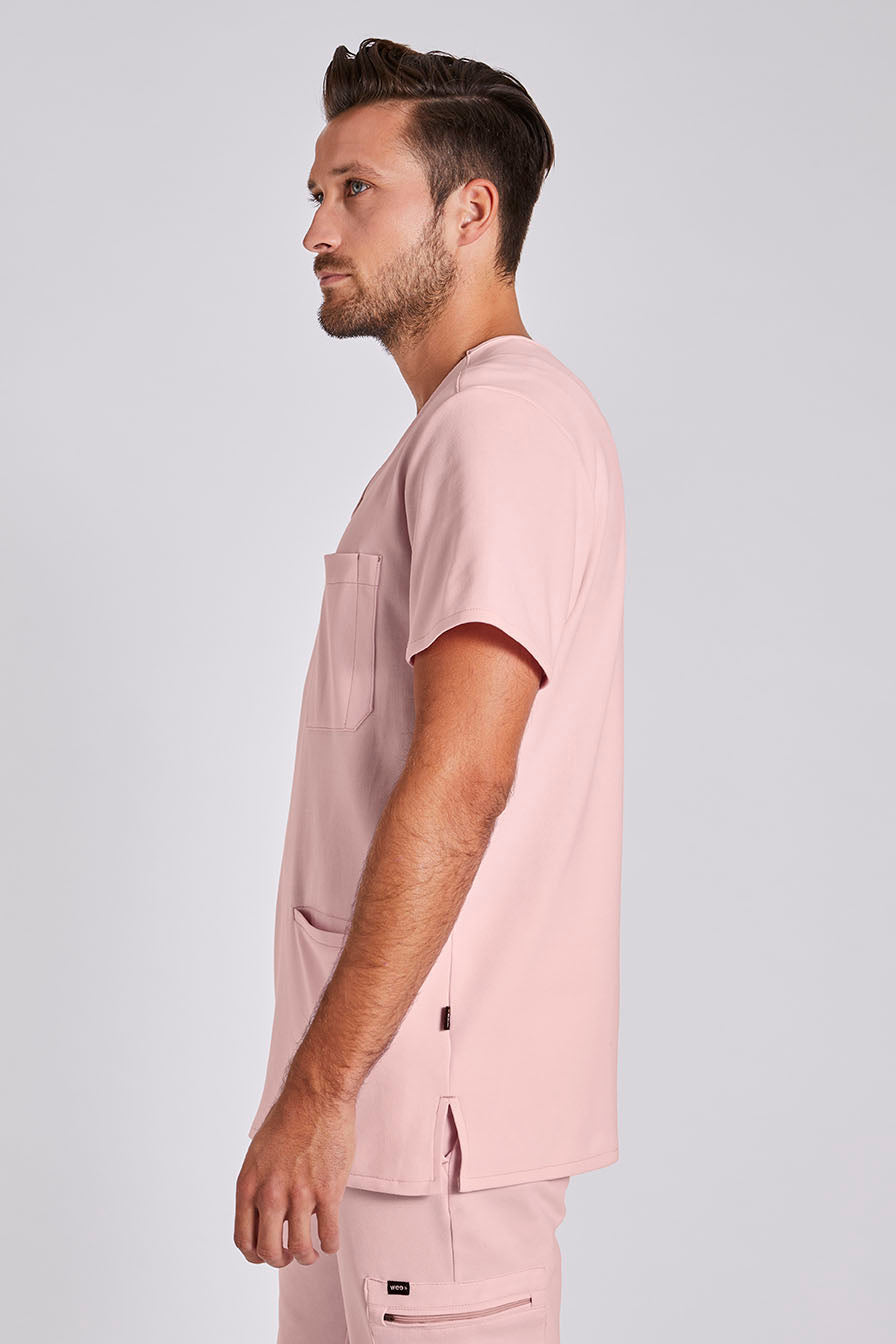 Comfort Scrub Top "Yves" – Pink