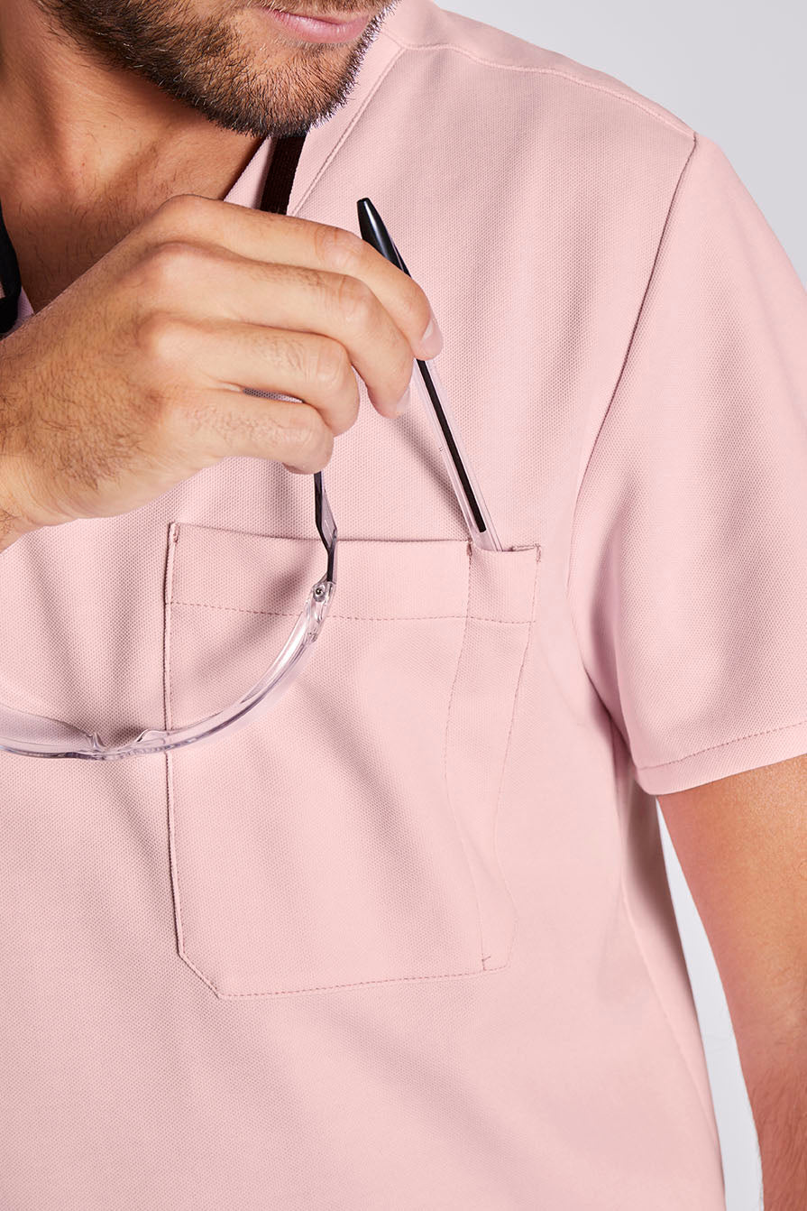 Comfort Scrub Top "Yves" – Pink