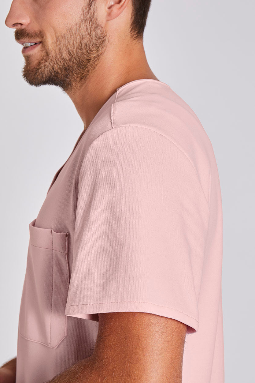 Comfort Scrub Top "Yves" – Pink