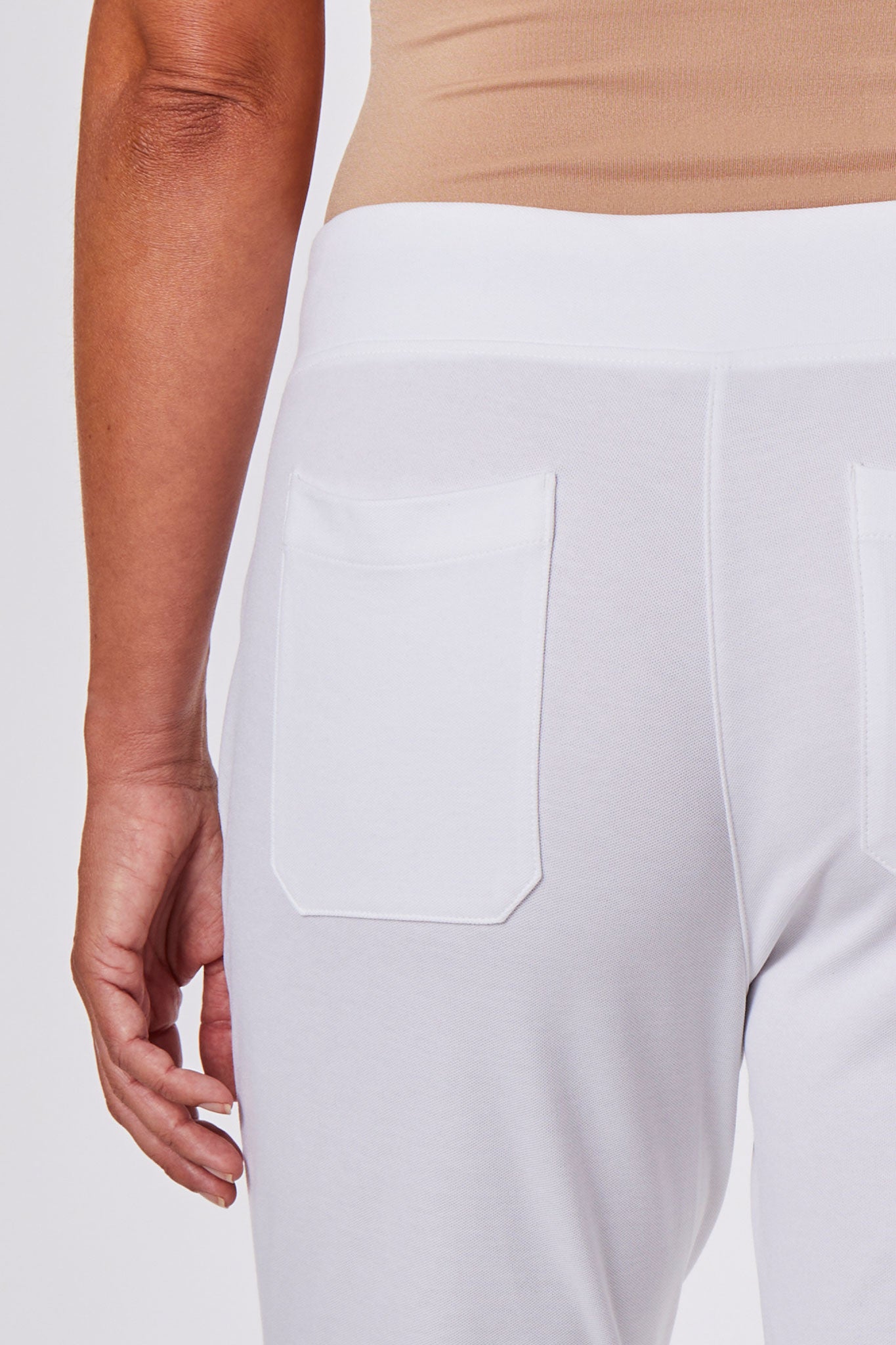 Stretch Scrub Pants "Zaha" – White