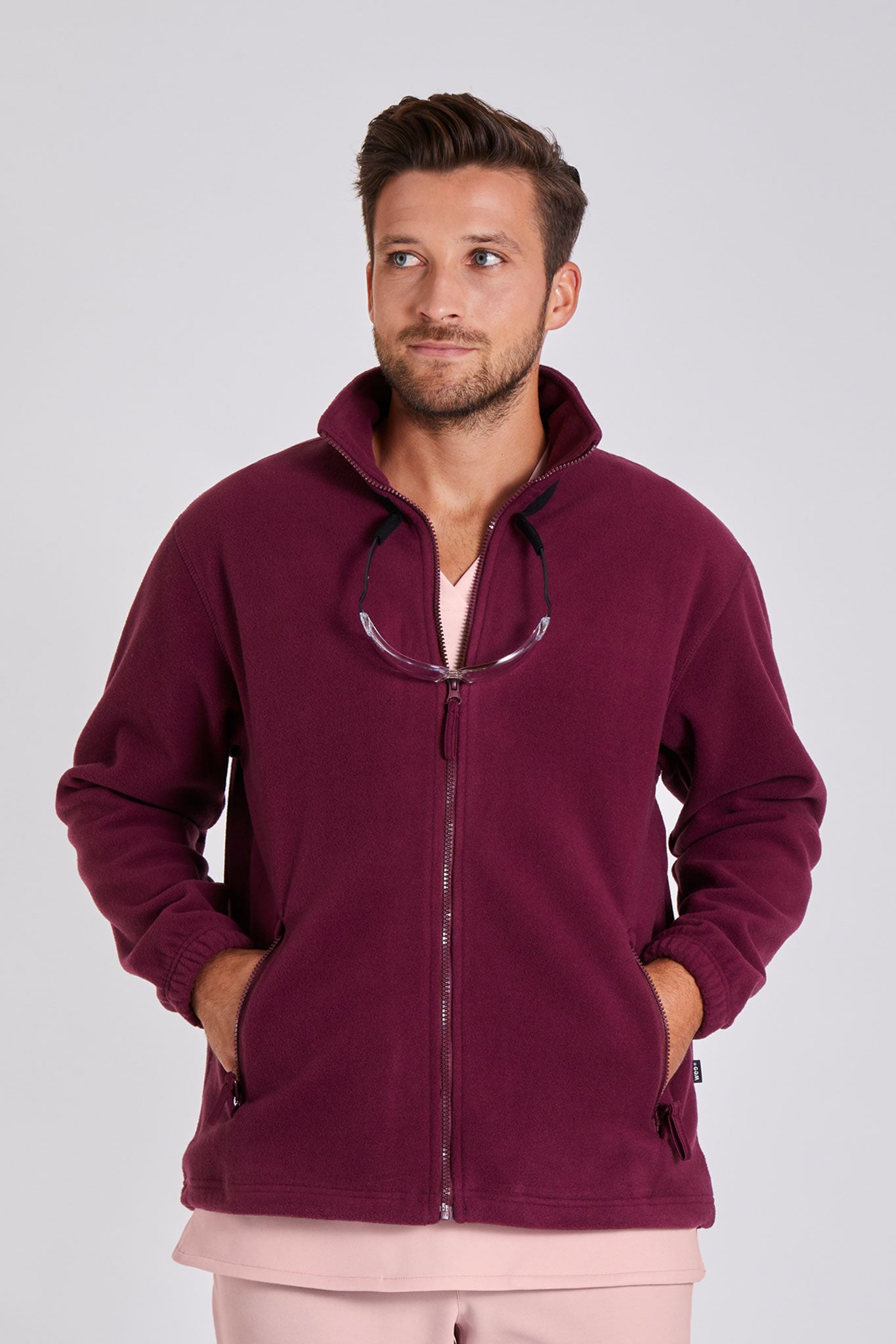 Fleece Jacket – Bordeaux