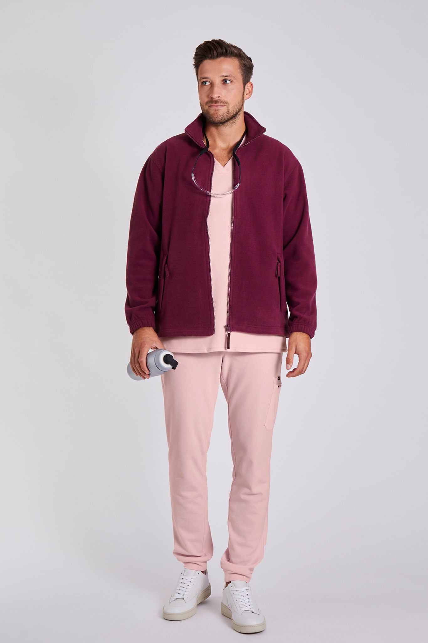 Fleece Jacket – Bordeaux