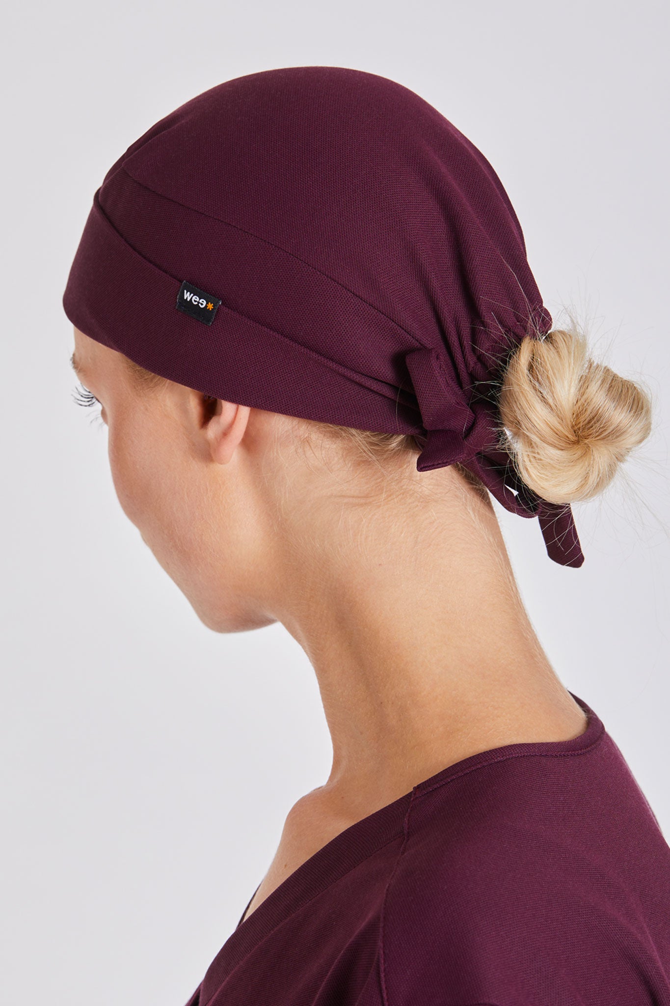 Scrub Cap – Bordeaux