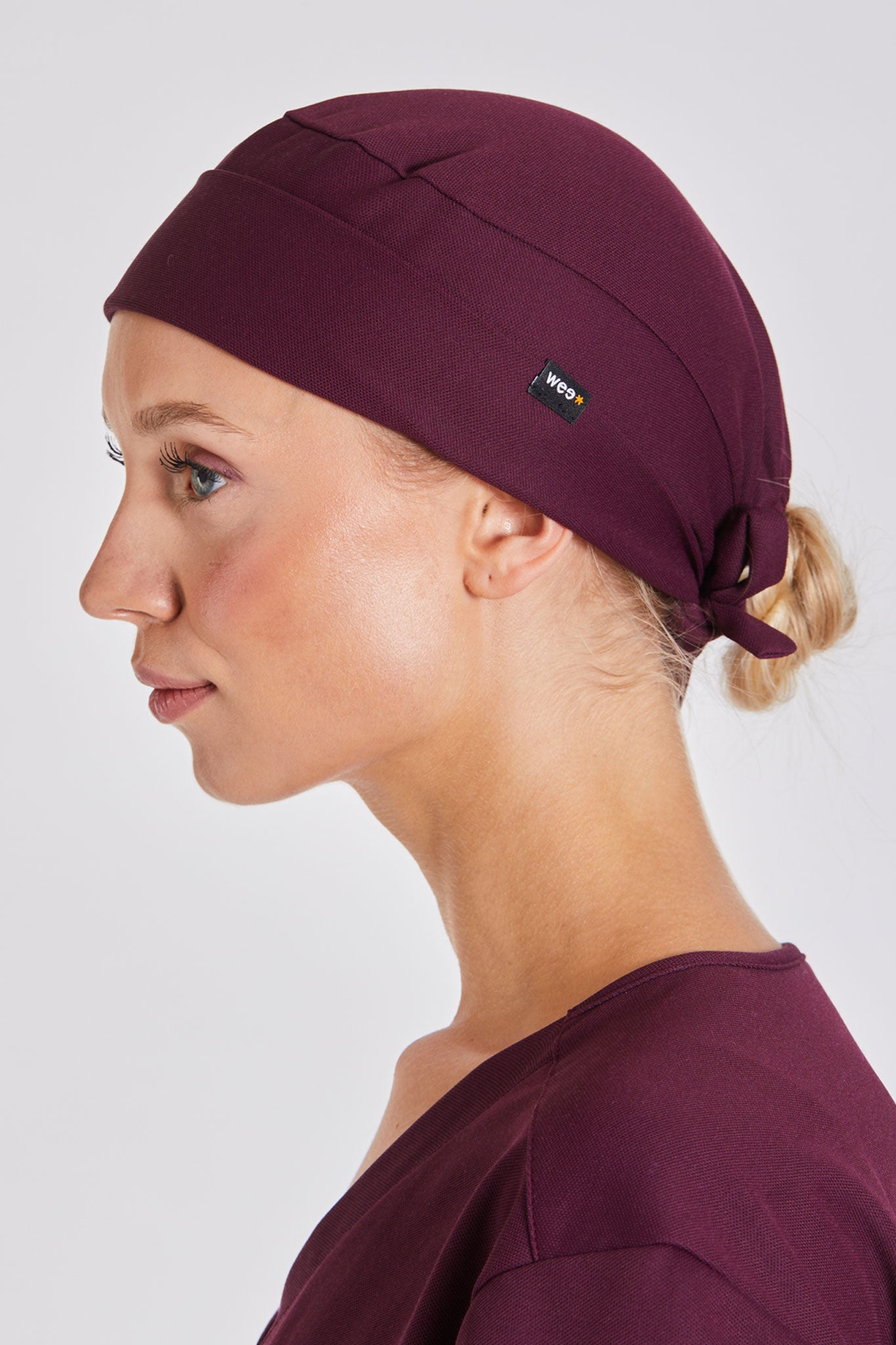 Scrub Cap – Bordeaux