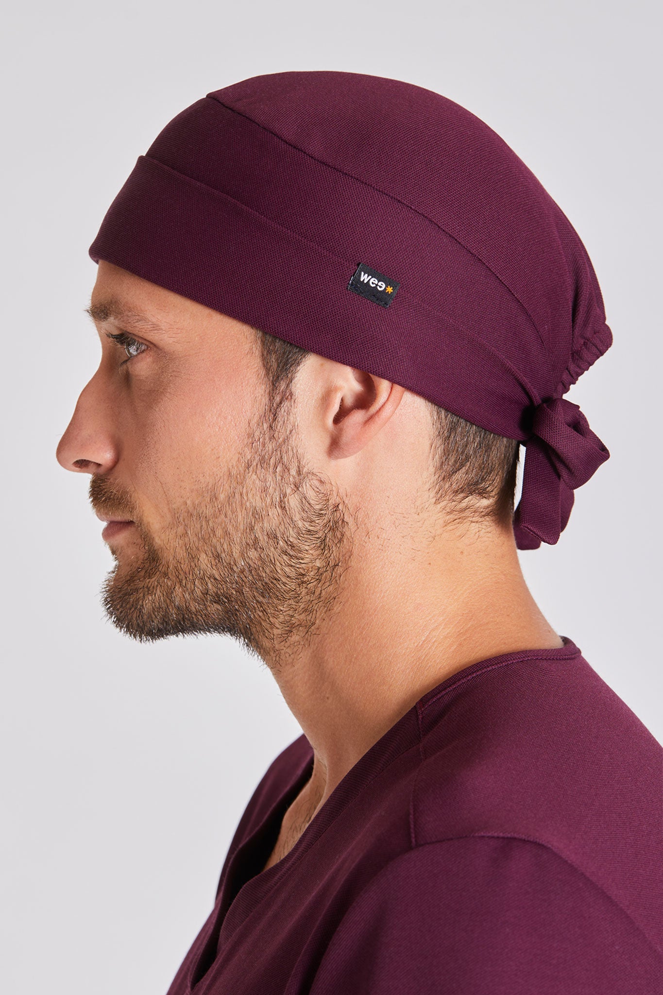 Scrub Cap – Bordeaux