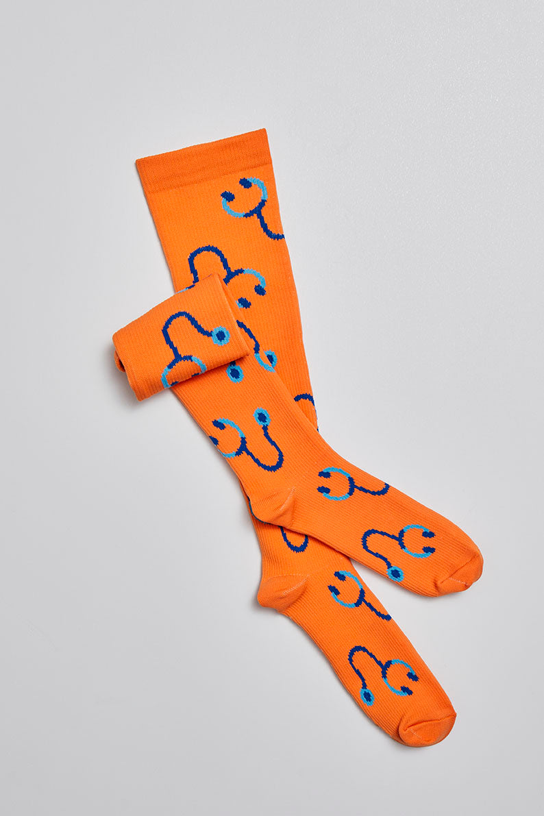 Compression Stockings – Orange