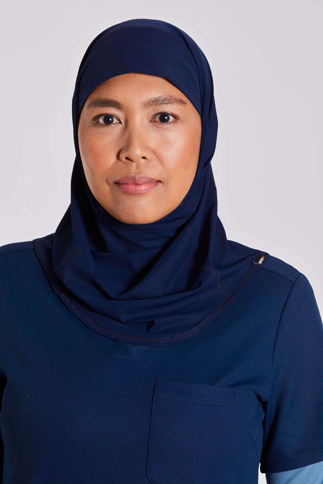 Stretch Hijab – Dark Blue