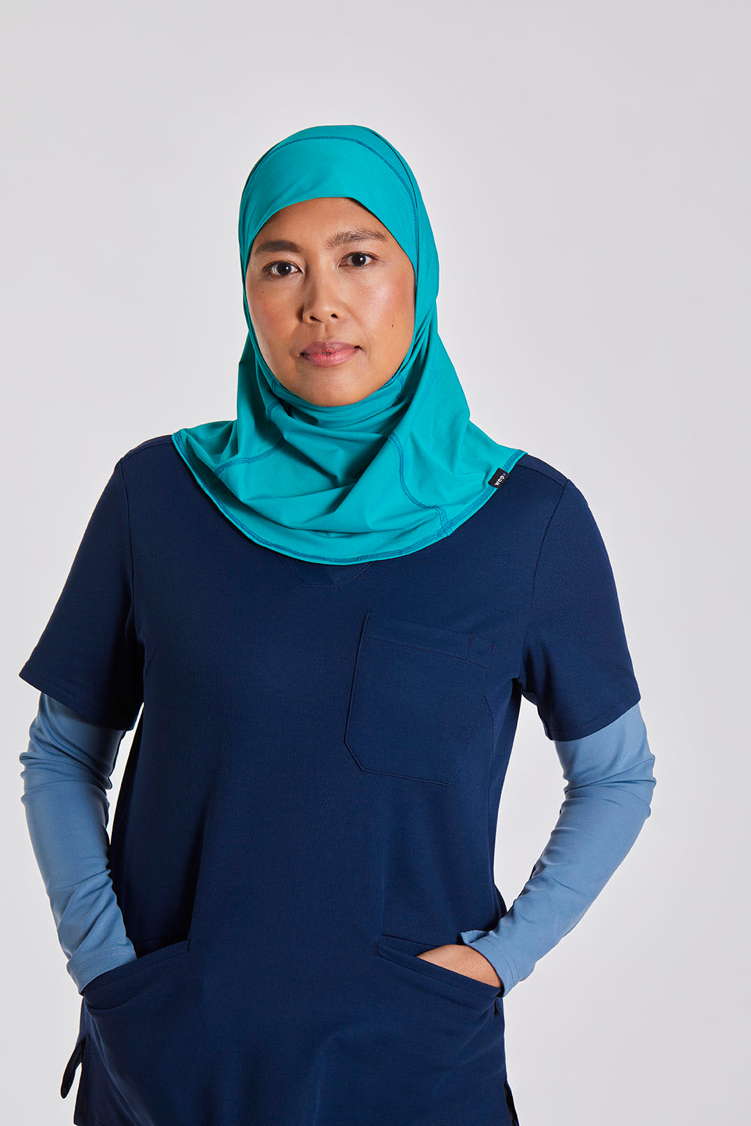 Stretch Hijab – Green