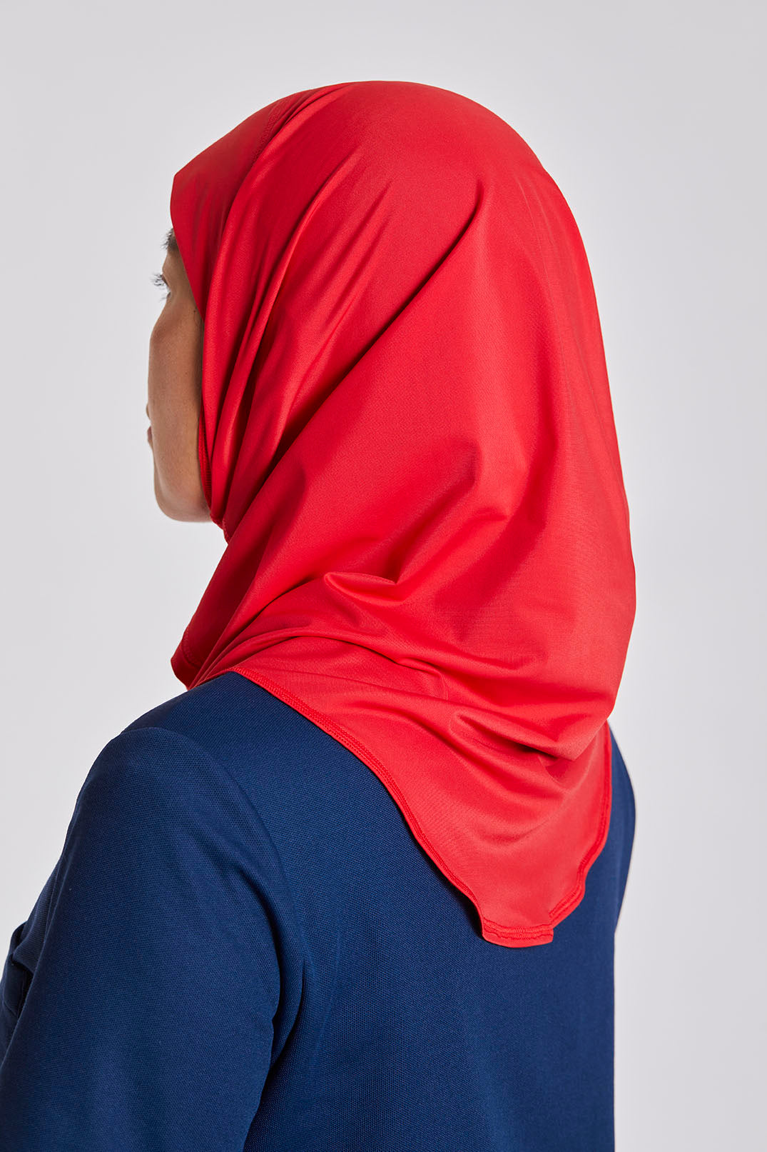 Stretch Hijab – Red