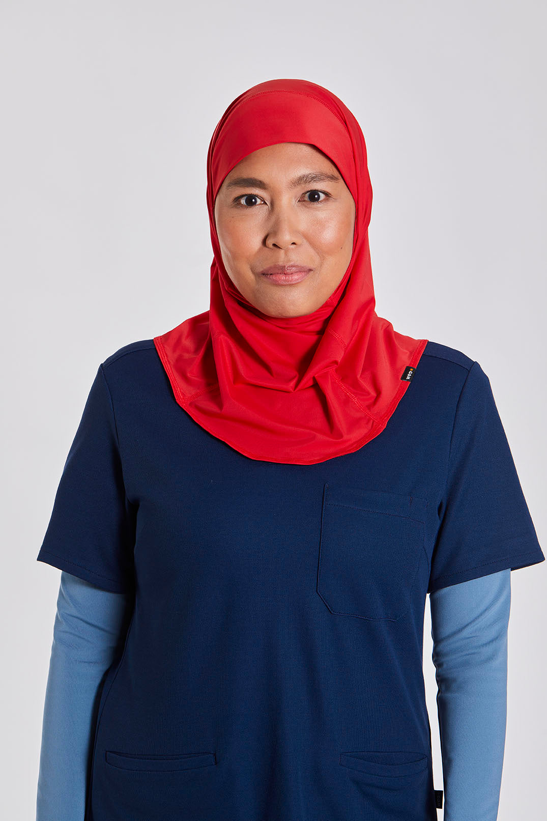 Stretch Hijab – Red