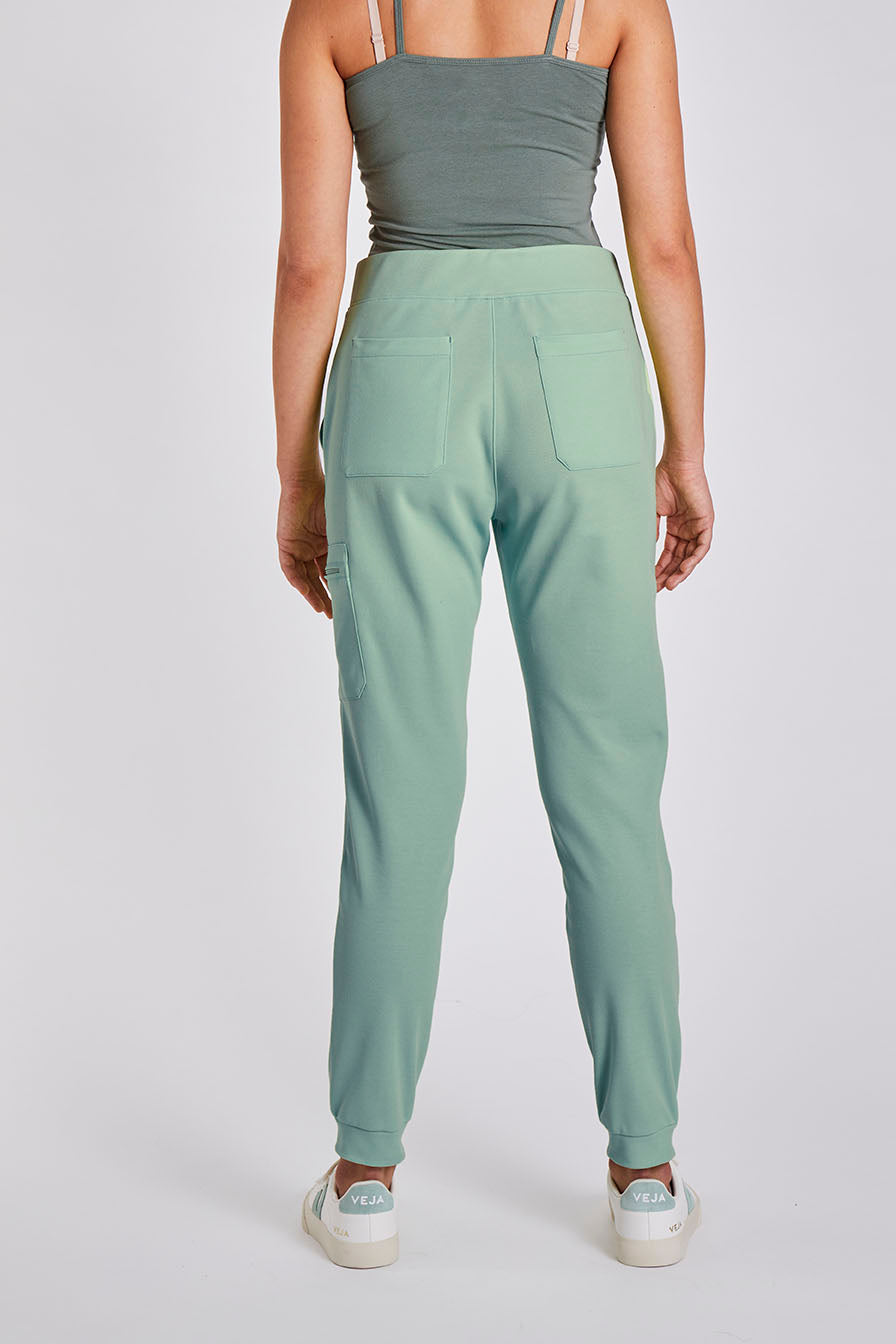 Stretch Scrub Pants "Zaha" – Green