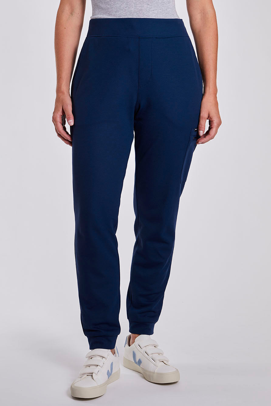 Stretch Scrub Pants "Zaha" – Blue