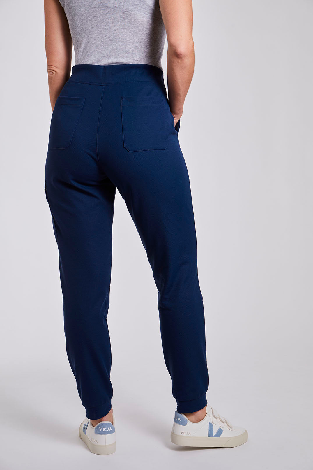 Stretch Scrub Pants "Zaha" – Blue