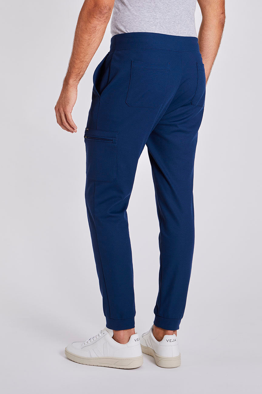 Stretch Scrub Pants "Niki" – Blue