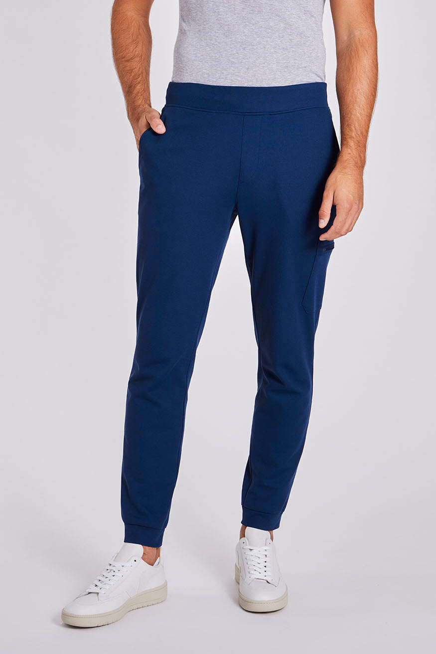 Stretch Scrub Pants "Niki" – Blue