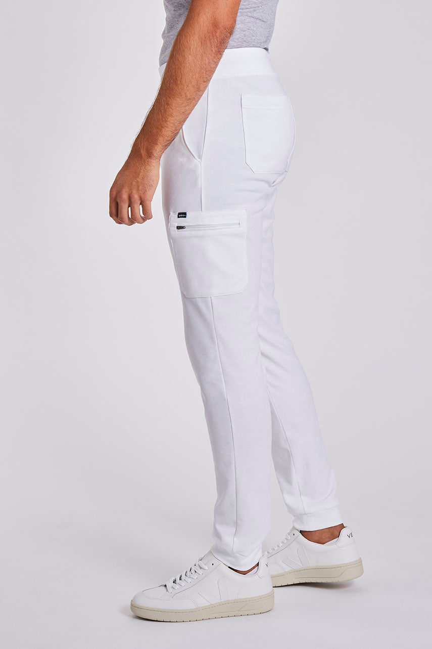 Stretch Scrub Pants "Niki" – White