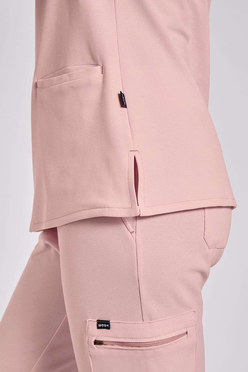 Comfort Kasack "Kamala" – Rosa (Slim Fit)